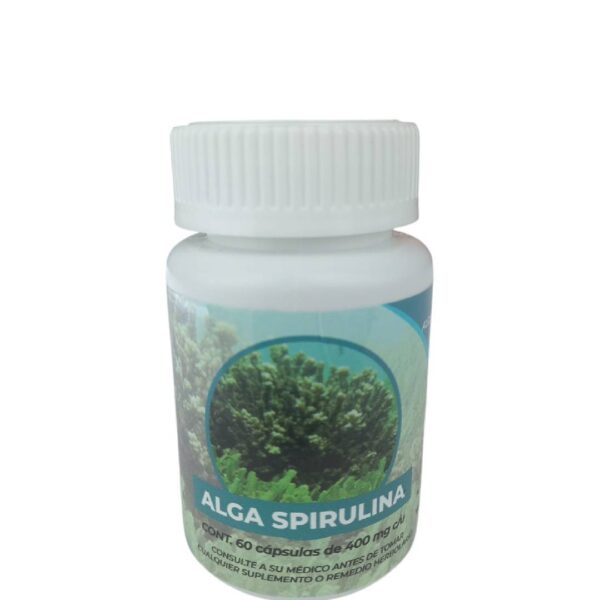Alga spirulina 60 capsulas
