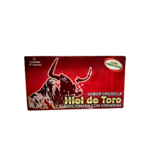 Hiel de toro adicionada con vitamina