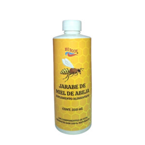 JARABE DE MIEL DE ABEJA 250 ML.