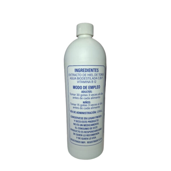 Extraxto Hiel de Toro Vitaminada 1LT - Image 3