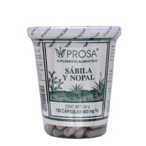 Sabila Con Nopal 150 Caps